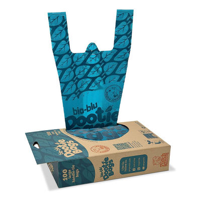 ราคาดี Eco Friendly Tie Handle Compostable Dog Poop Bags Dispenser Box Block แพ็คกระเป๋ากระเป๋ากระเป๋ากระเป๋า ออนไลน์