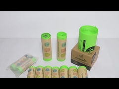 ถุงขยะที่ไม่เป็นพิษ ไม่อันตราย ที่สามารถปลูกผสมได้ ถุงขยะที่ลากเชือกถุงขยะ